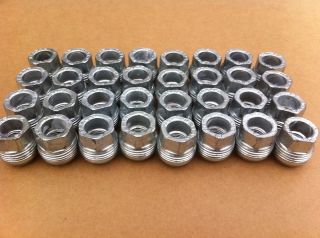 14mmx1 5 GM Chevy Double Threaded Lug Nuts New Takeoff