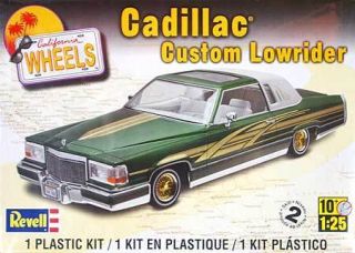 Revell California WHEELS1 25 Scale Cadillac Custom Lowrider Plastic