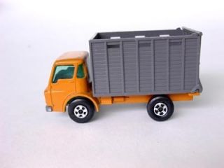 Lesney Matchbox 37c Dodge Cattle Truck with Superfast Wheels