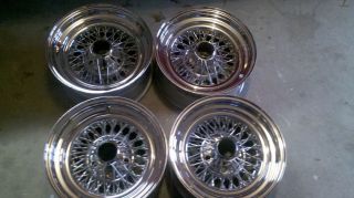 15 in Chrome Wire Wheels