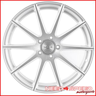 E89 Z4 Incurve IC S10 S10 Concave Silver Staggered Wheels Rims