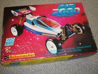 Schumacher Cat 98 EC Box Manual Spare Wheels Tires