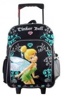 Tinkerbell Rolling Backpack on Wheels School Bag Large