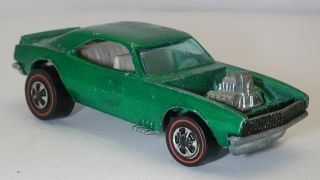 Redline Hotwheels Green 1970 Heavy Chevy