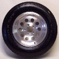 Trailer Tire and Wheel Aluminum Rim 15 Inch