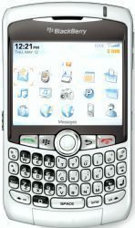 New Cond Rim Blackberry Curve 8310 White Unlocked Phone B