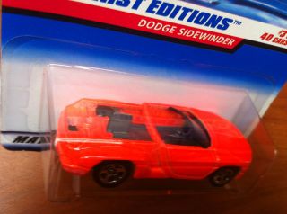 X93 Hot Wheels 1998 First Editions Dodge Sidwinder 3 40 Error Missing