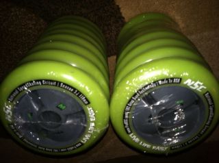 NSC Matter Inline Speed Skate Wheels 110mm Brand New SEALED