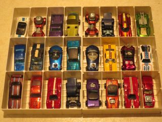 Hot Wheels Redline 24 Car Case and 24 Car Lot Must See