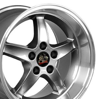 17 Rim Fits Mustang® Cobra Wheel Gunmetal 17x10 5