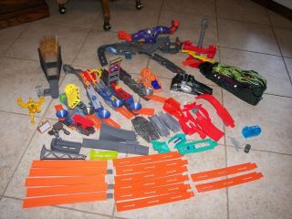 Lot of Hot Wheels Track and Accessories