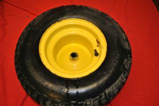 John Deere 170 15x6 00 6 Carlisle Turf Gard Front Tire w Wheel Rim