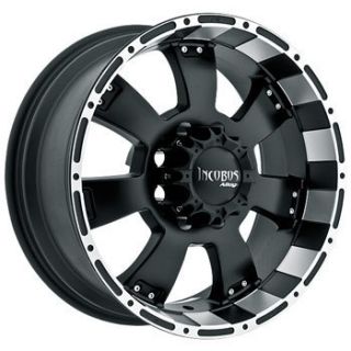 Incubus Wheels 815 Krawler 6x135 ET12 Flat Black 4 New Rims