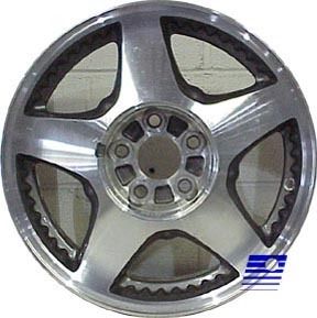 16x6 5 Factory 5 Spoke Mac Charcoal No Groove Wheel Rim 3565