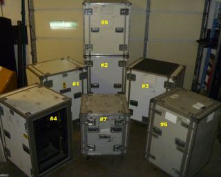 33 5 x 26 x 43 Shipping Hard Cases Storage Case w Wheels