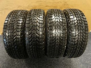 185 70 14 Firestone Winterforce Set of 4 Used Tires Tread Depth 9 12