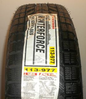 Firestone 185 65R14 86s Winterforce BW Snow Tire 1856514