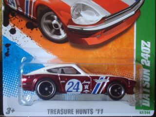 Hot Wheels 2011 Super Treasure Hunts T Hunt Datsun 240Z