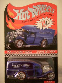 Hot Wheels RLC Blue Blown Delivery Selections Treasure Hunt 5439 9408