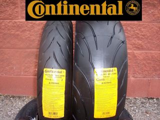 Continental Sport Touring Radial Motorcycle Tire Set 120 190