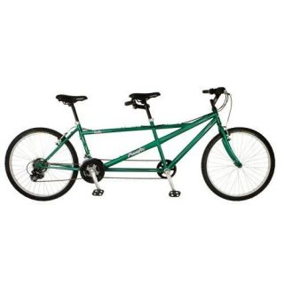 Pacific Cycles Dualie Tandem Bike 26 inch Wheels 264140P New