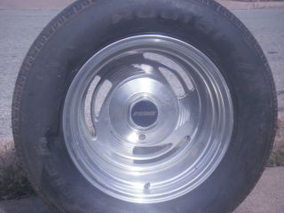 Set of 4 15x50 10 inch Aluminum Rims Came Off Chevy Truck