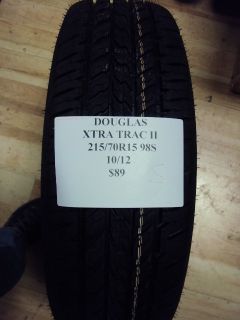 Douglas Xtra Trac 2 215 70R15 98s Brand New Tire