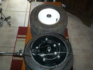 GoKart 13 Tire Rim Set with Brake Drum and Sprocket