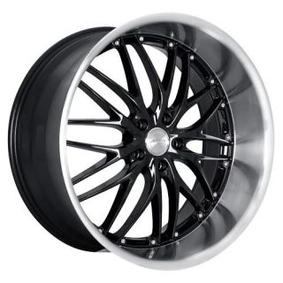 19 MRR GT1 Black Rims Wheels Tires Mercedes C230 C280 C500 E350 E550