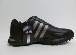 Mens Adidas Adicomfort Golf Shoes Waterproof Chocolate Brown Size 7