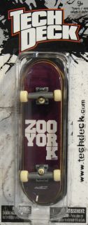 Tech Deck Checklane Zoo York Skateboards Forrest Kirby Fingerboard