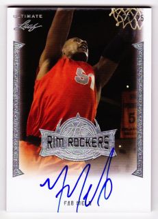 Fab Melo 2012 Leaf Ultimate Rim Rockers Rookie RC Autograph Celtics