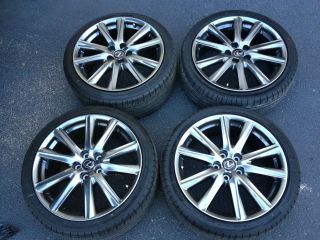 isf F Sport 19 Alloy Wheels Rims Dunlop Tires Staggered 18 20