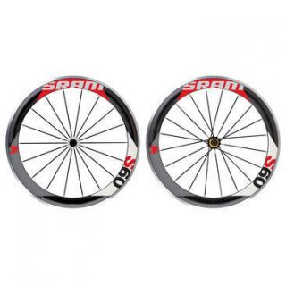 2012 SRAM S60 RED WHEELSET 700C WHEEL SET FRONT AND REAR CARBON