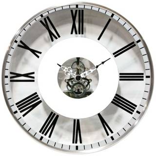 Paragon 11 3/4" Wide Round Wall Clock   #R6831