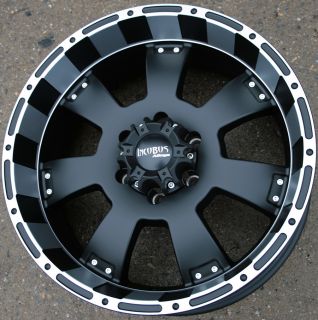 Incubus Krawler 815 20 Black Rims Wheels Toyota Tacoma Tundra 6H