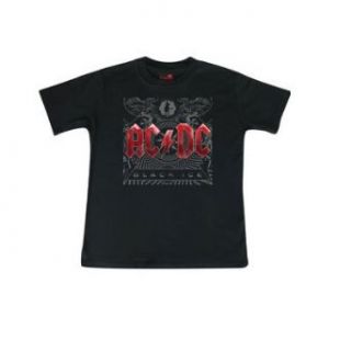 AC/DC   Black Ice   Kinder T Shirt   Schwarz Bekleidung