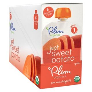 Plum Organics Just Veggies   Just Sweet Potato (6 Pack) 3oz
