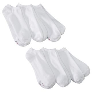 Hanes Premium Mens 6pk Liner Socks   White