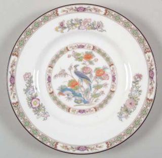 Wedgwood Kutani Crane Bread & Butter Plate, Fine China Dinnerware   Bone, Bird,