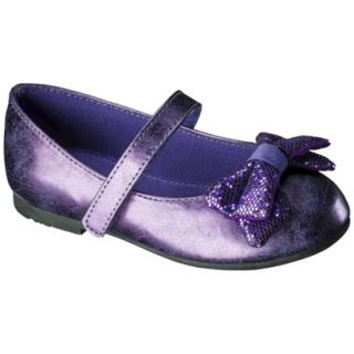 Toddler Girls Cherokee Darly Ballet Flat   Purple 7