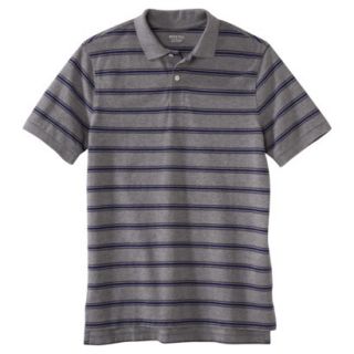 Merona Mens Short Sleeve Polo Shirt   Mid Gray XL