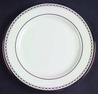Lenox China Pearl Platinum Bread & Butter Plate, Fine China Dinnerware   White E