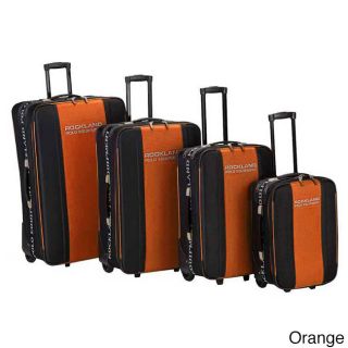 Rockland Polo Equipment 4 piece Rolling Luggage Set