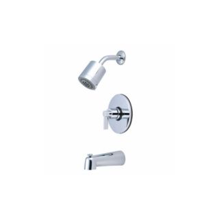 Elements of Design EB6691NDL Dubai Single Handle Tub and Shower Faucet