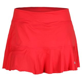 Nike Women`s Flounce Knit Tennis Skirt Xlarge 676_Fusion_Red
