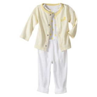 Just One YouMade by Carters Newborn 3 Piece Set   Yellow Duck Family 3 M