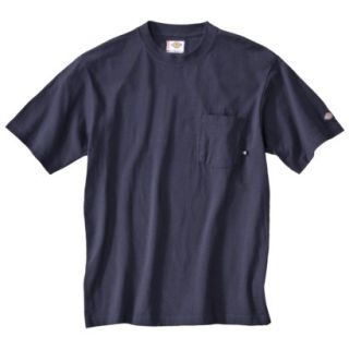 Dickies Mens Short Sleeve Pocket T Shirt with Wicking   Dark Navy M