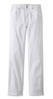 Stretch denim Straight legged Jeans, White, 8
