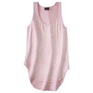 Mossimo Womens Knit High Low Tank   Loring Pink M